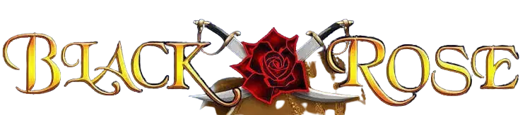Black Rose slot logo
